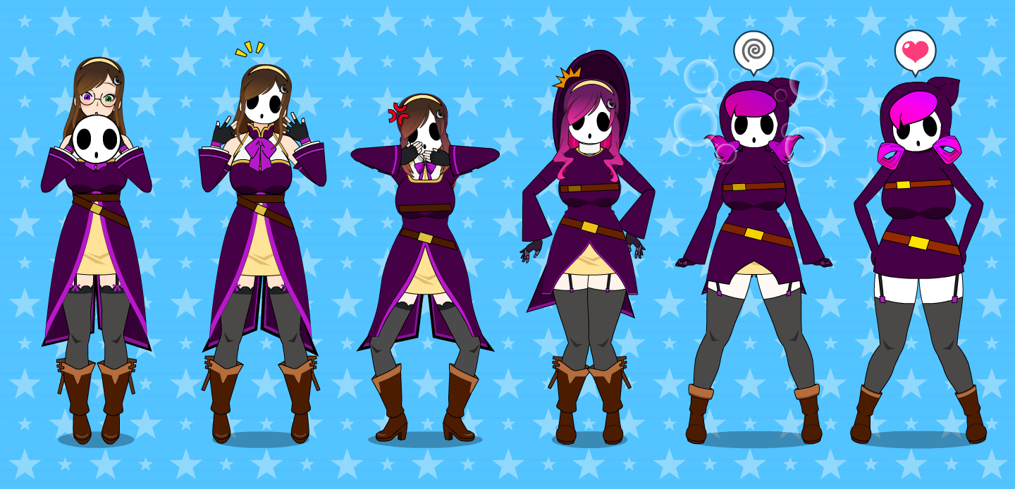 Mask Tf Mask Effect! Shy Gal TF/MC Sequence by Nitro-The-Flygon on DeviantArt