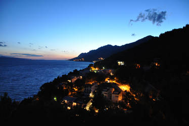 Street light over the Brela