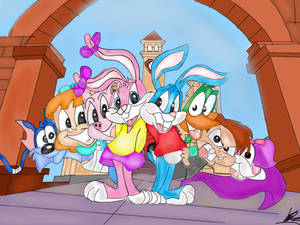 Tiny toons adventures drawing 