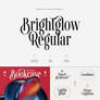 Brightglow Swashy Serif + Free Logos
