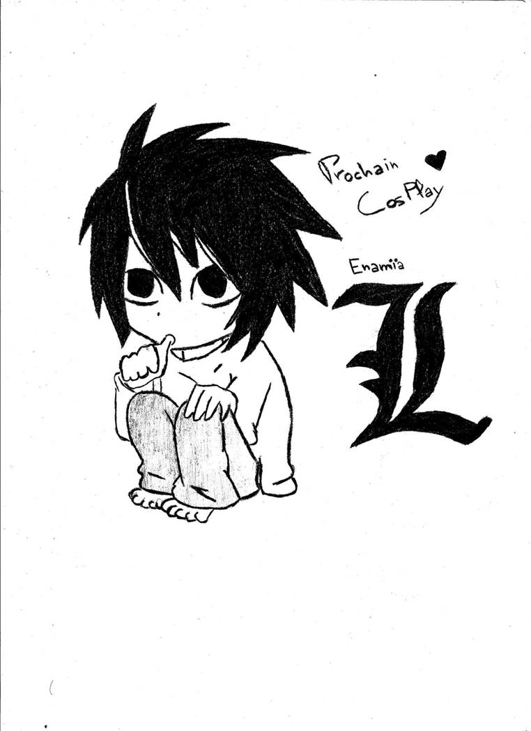 Chibi Ryuzaki/L - Death Note by KiriaEternaLove on DeviantArt