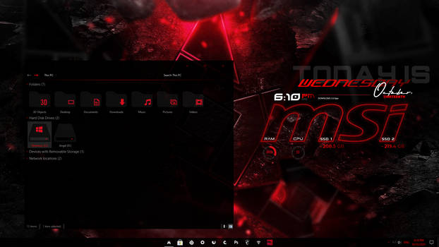 Desk ScreenShot_ MSi GE75 Raider