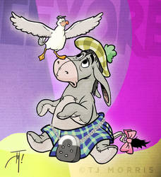 Kilted Eeyore and Scuttle Jam