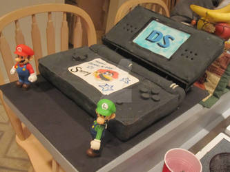 Nintendo DS Cake