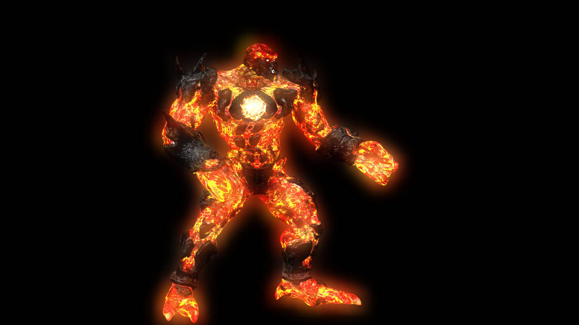 Blaze mortal kombat by MattErrazti on DeviantArt