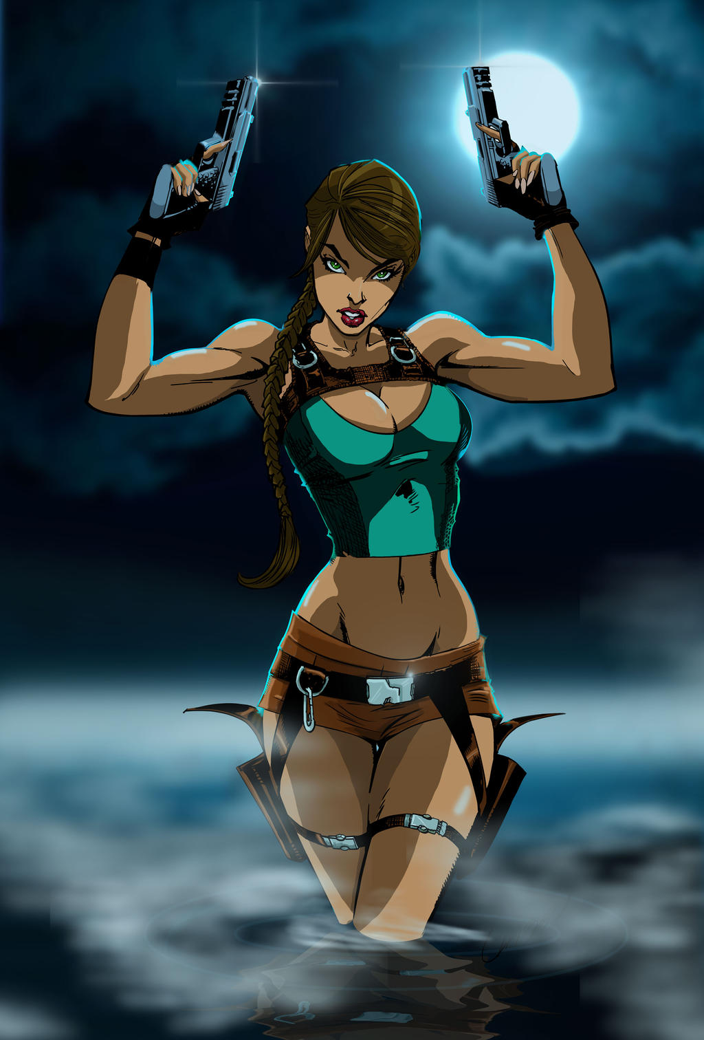 Lara Croft (colors)