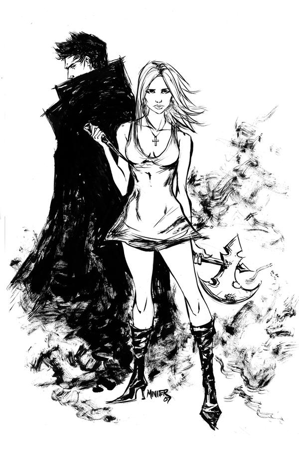 Buffy the Vampire Slayer by aaronminier