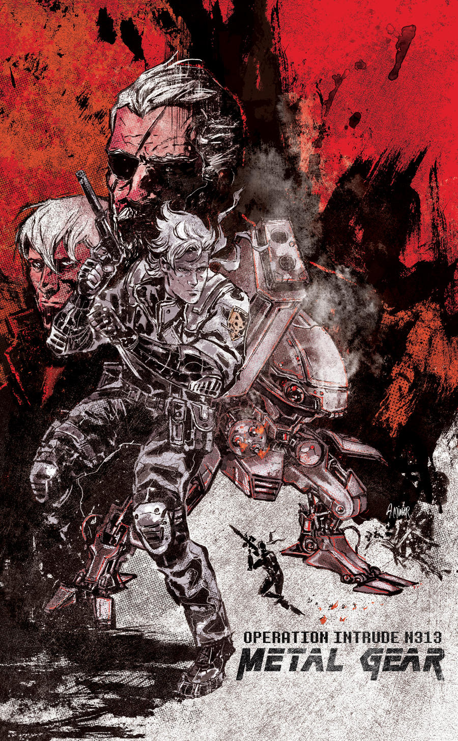 METAL GEAR: Operation Intrude N313 by aaronminier on DeviantArt