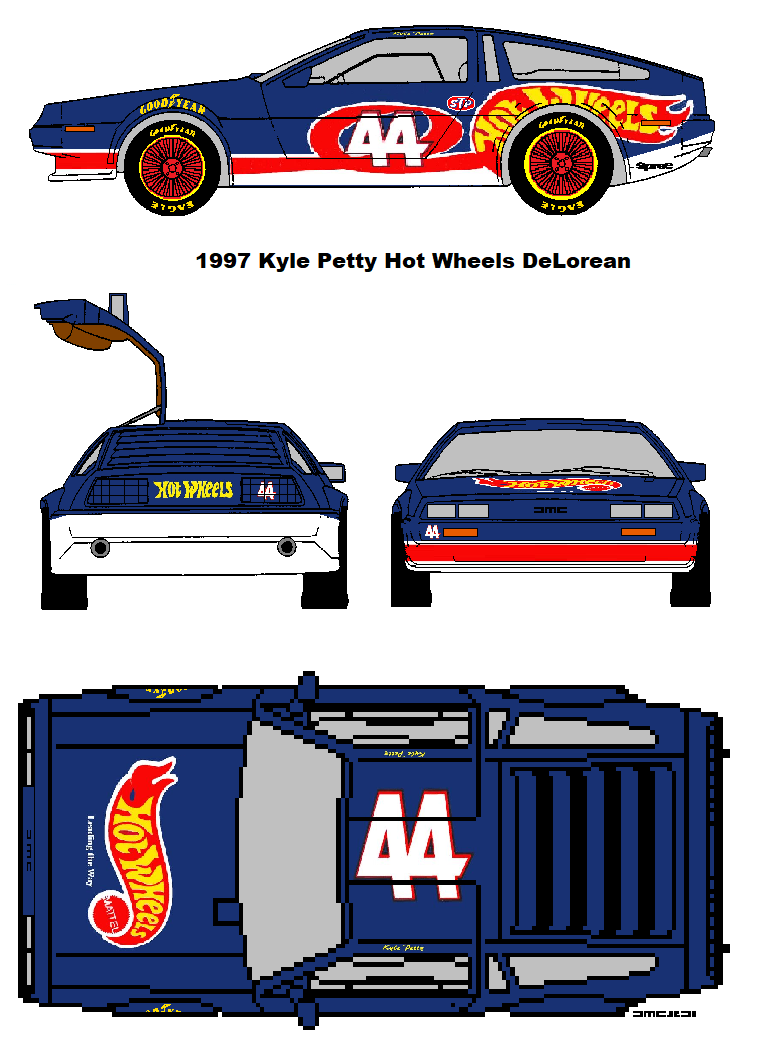 Kyle petty hot wheels top car