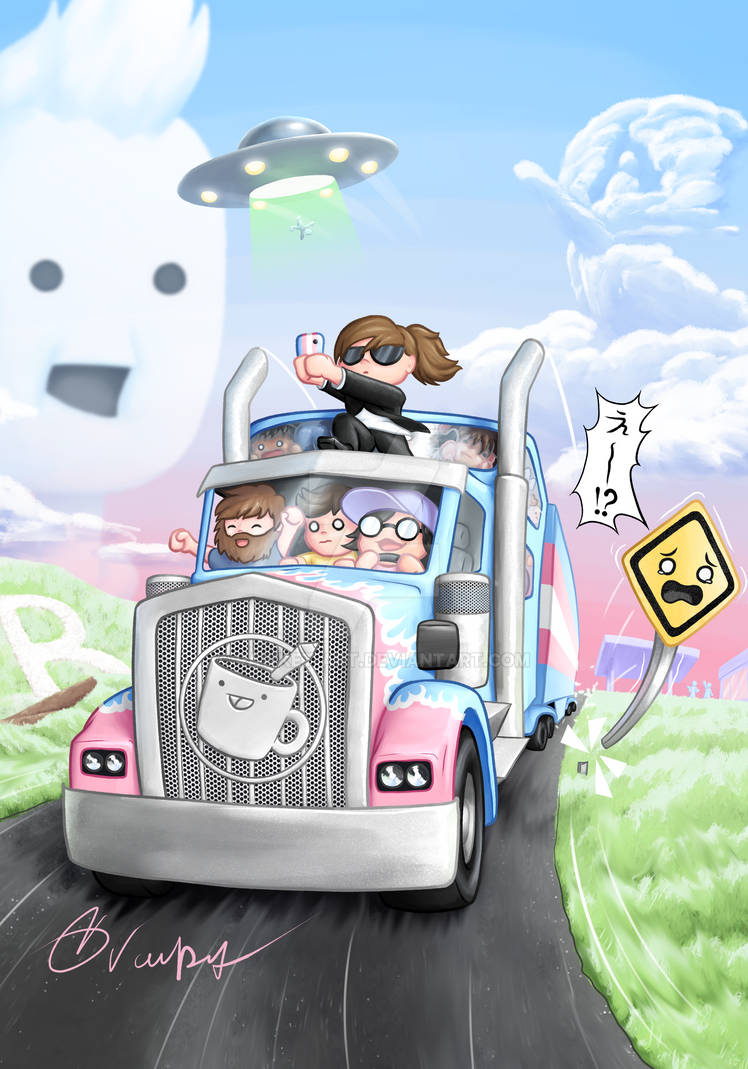 Trans Rigs - Drawfee Fanart by rawket-art on DeviantArt