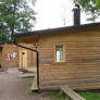 cabins at lake in Bengtsfors