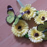 selfmade little wreath made from Ingeline today