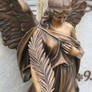 golden angel figure