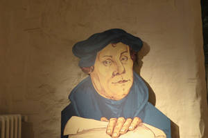 painting in church