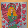 angel of hearts painting from Ingeline