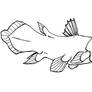 Coelacanth lineart