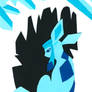 Paper glaceon