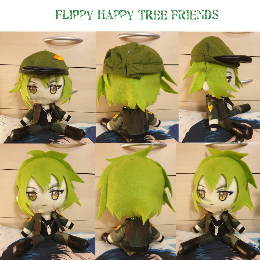 Happy Tree Friends Flippy / Fliqpy Plush by Echizen-Momoko on DeviantArt