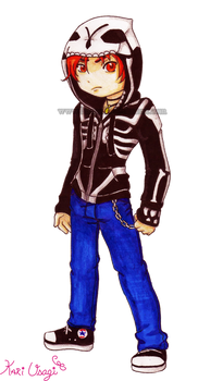 Hiro skeleton hoodie