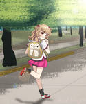 Road to School - Looks can be Deceiving by Kari-Usagi