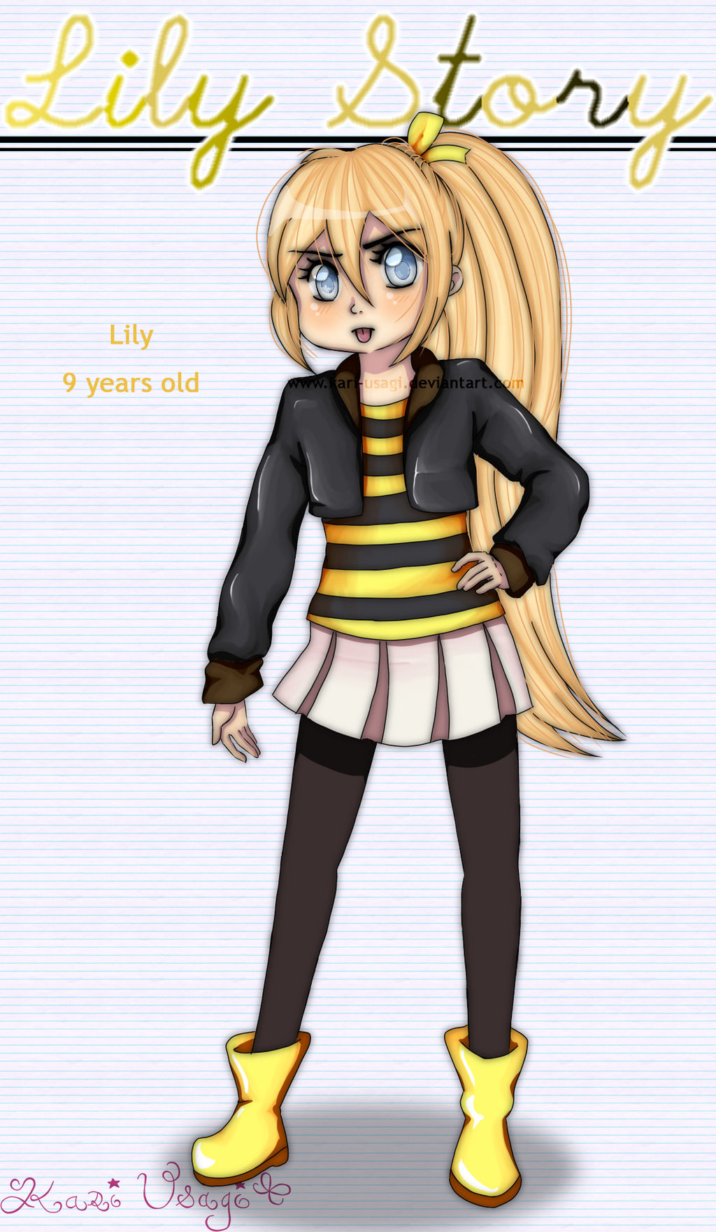 9 years old Lily - Lily Story