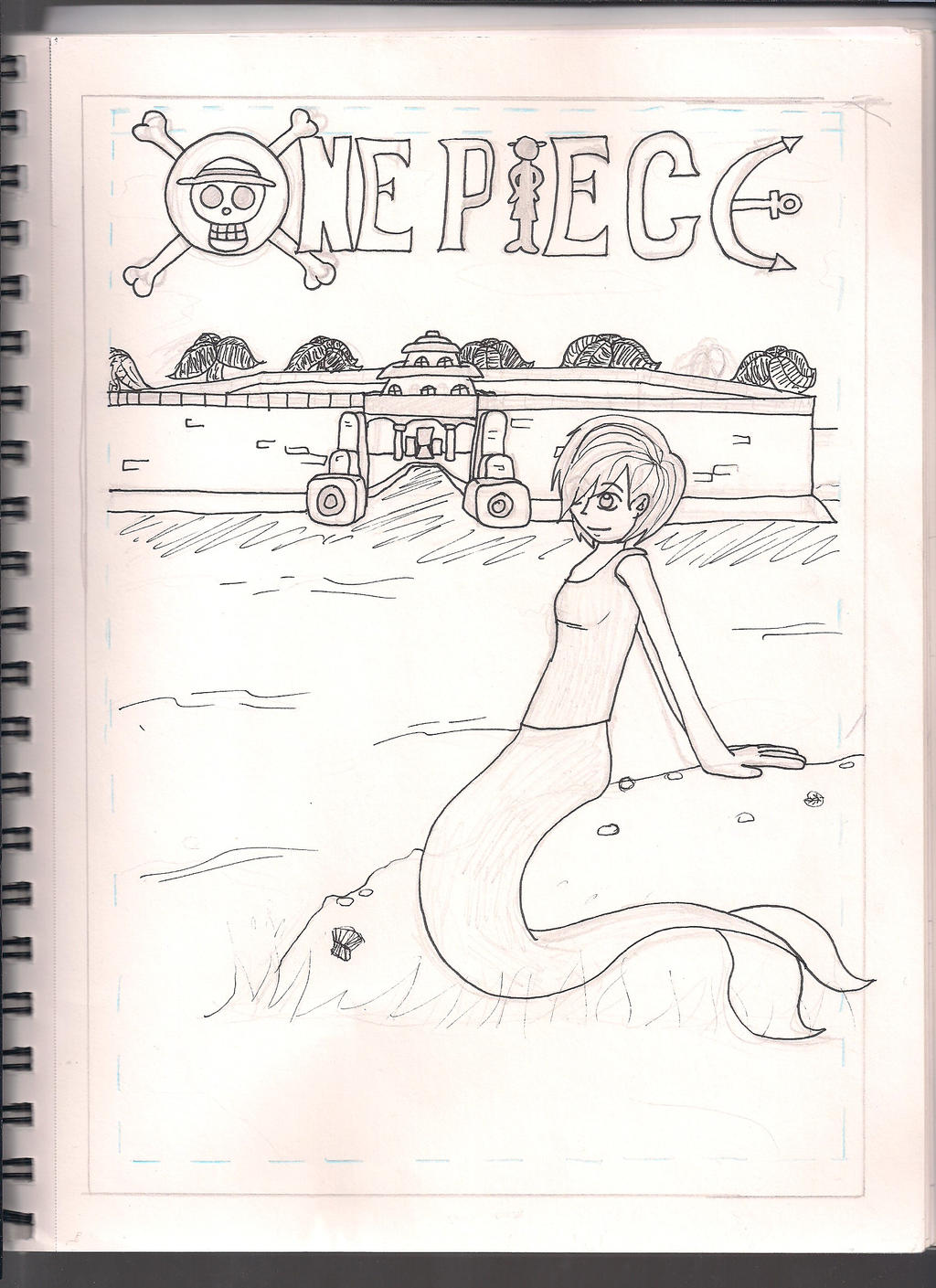 One Piece Cover Page Idea by Moonrose95 on DeviantArt