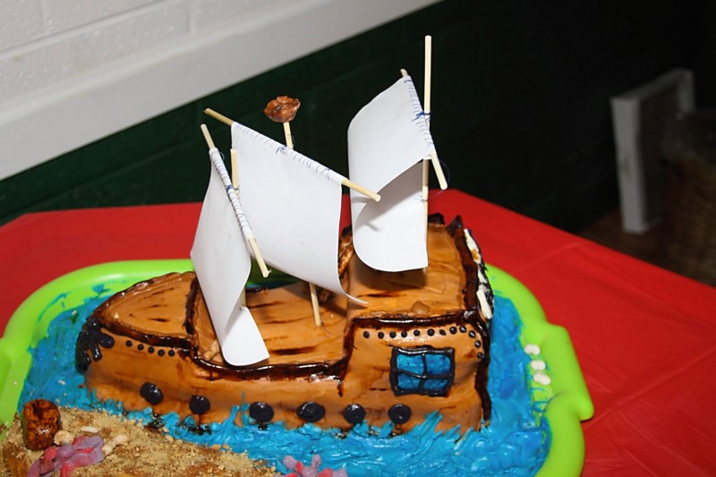 Pirate Ship Cake 2