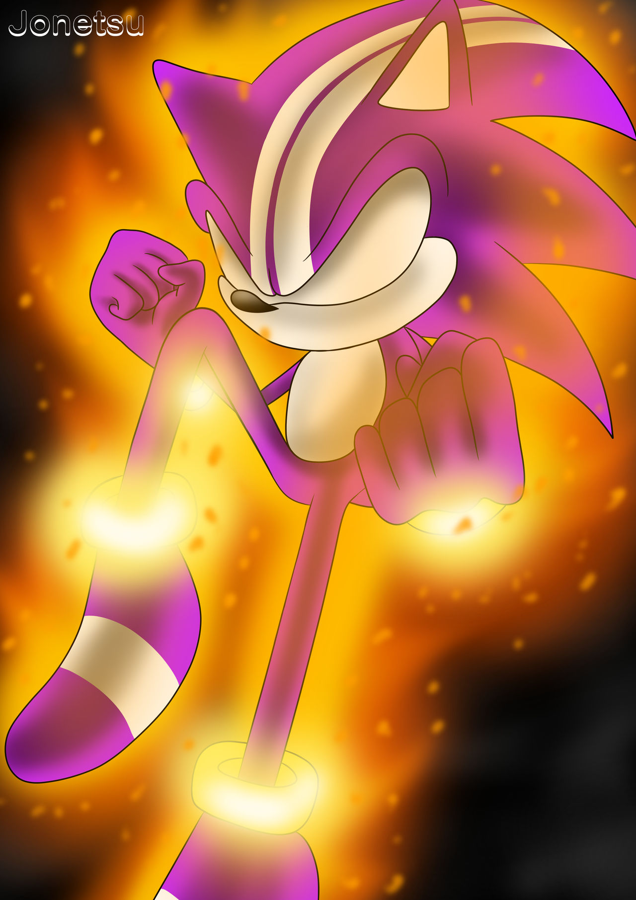 Jillian's Fan Art: Darkspine Sonic