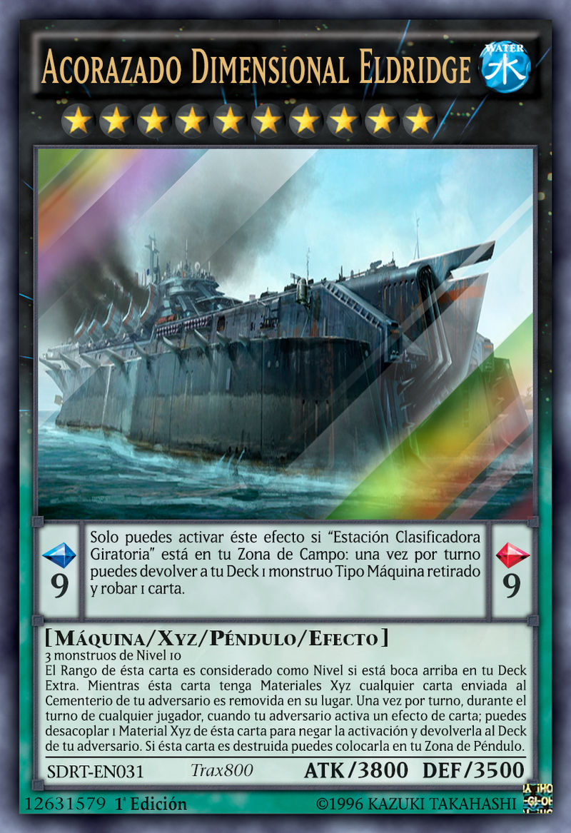 eldridge deck yugioh Complete Custom for Yu-Gi-Oh! GX Dimensional Battleship Eldridge by Trax800