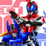 Masked-rider Kabuto and Gatack