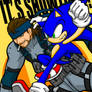 Sonic and Snake_Smash Bros.