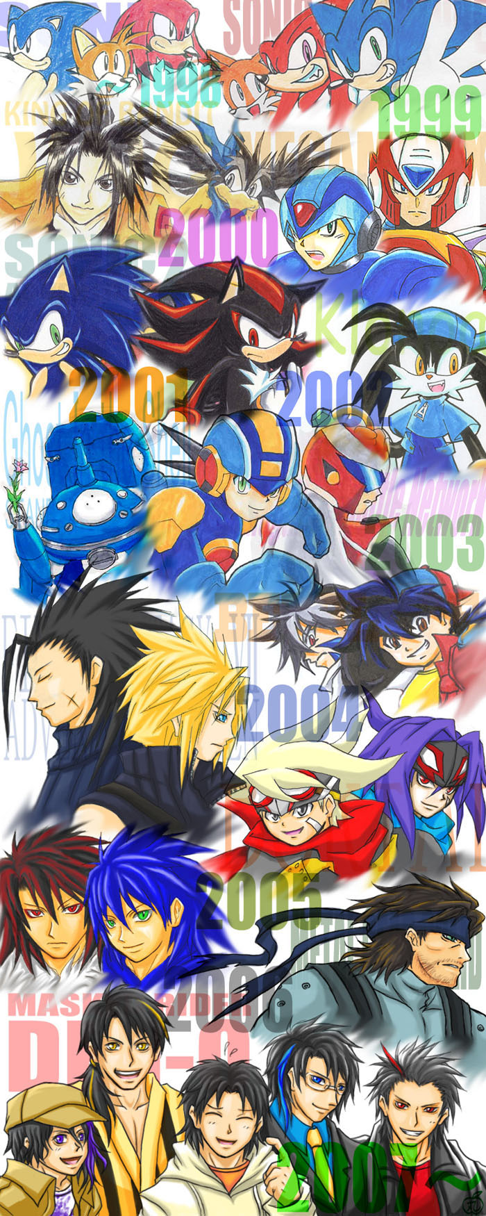 My Fan Work History 1998-2007