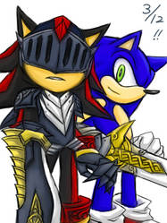 Sonic and Lancelot_practice