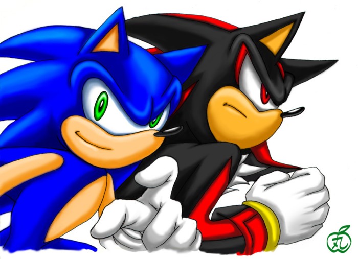 My fav duo1: sonic and shadow