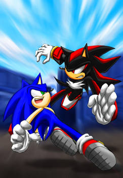 Sonic VS Shadow Always fight