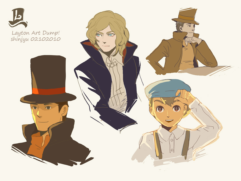 Layton Doodles 01