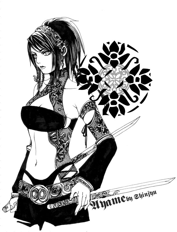 Aya da Goth-Kunoichi O_O by shinjyu