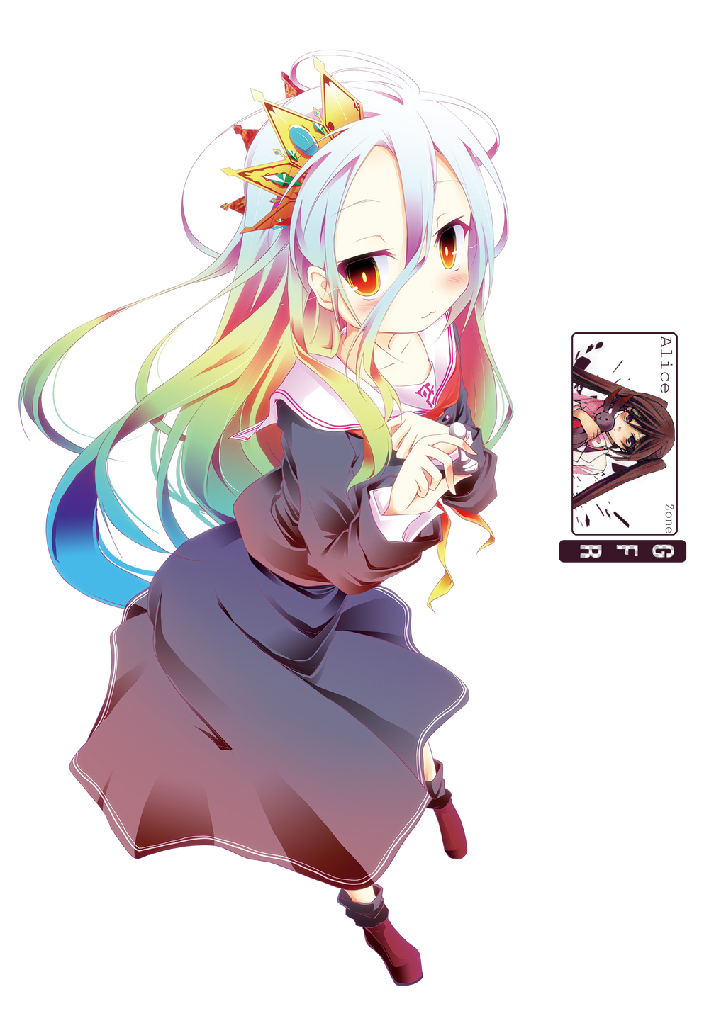 Shiro Render by DeathToTotoro on DeviantArt