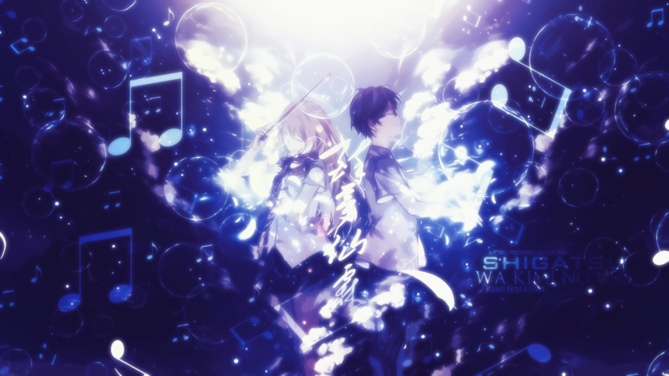 Shigatsu Wa Kimi No Uso - Wallpaper by Adiim on DeviantArt