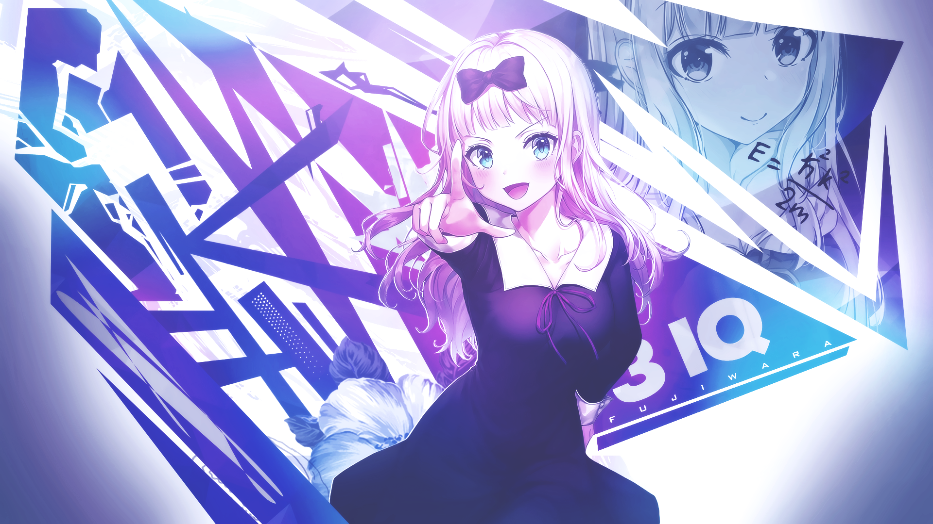 Fujiwara Chika Wallpaper by DeathToTotoro on DeviantArt
