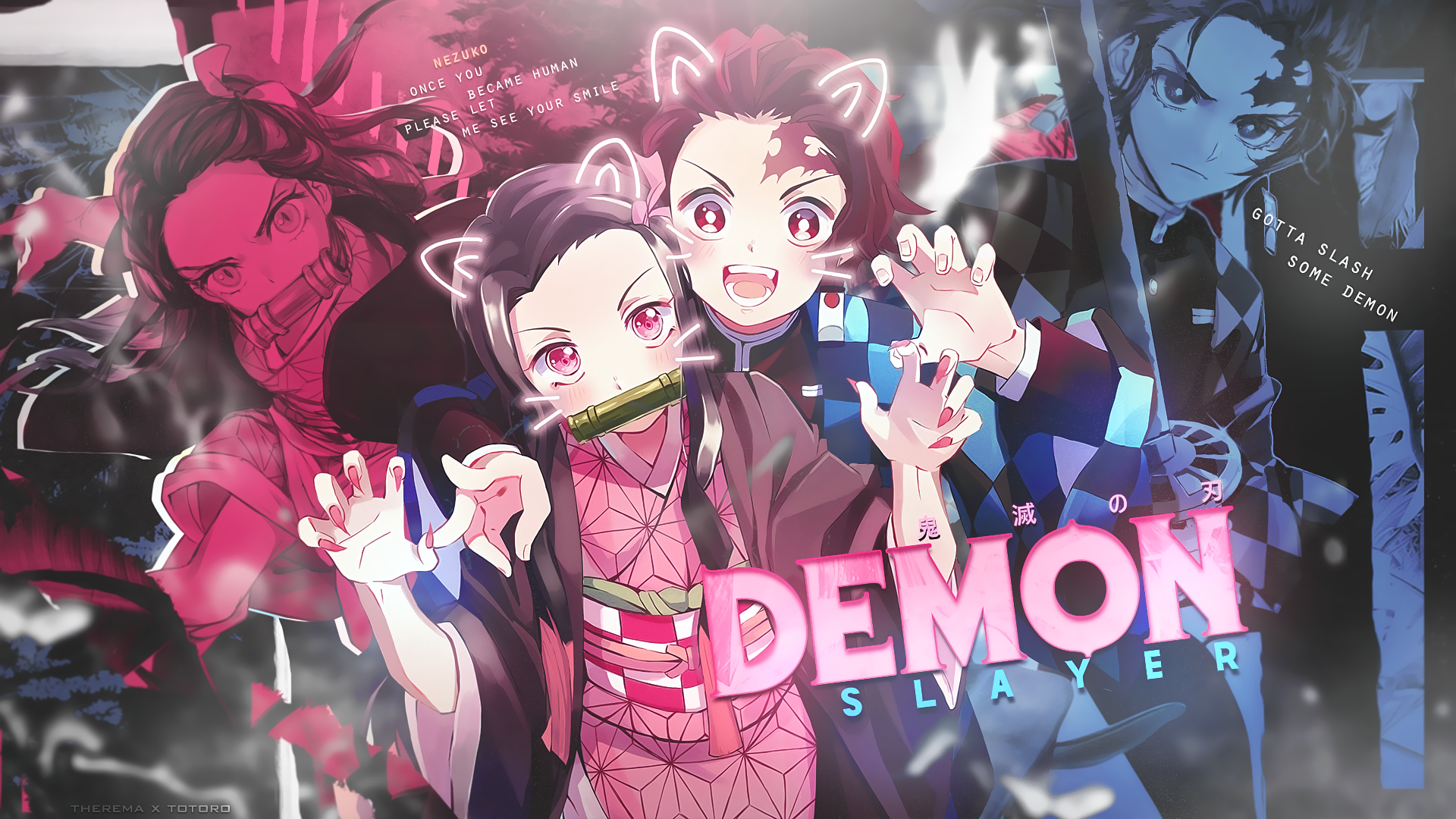 Demon Slayer Wallpaper By Deathtototoro On Deviantart