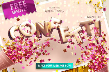 Confetti Party - Graphic Kit