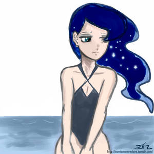 Swimsuit Princess Luna - Coloured