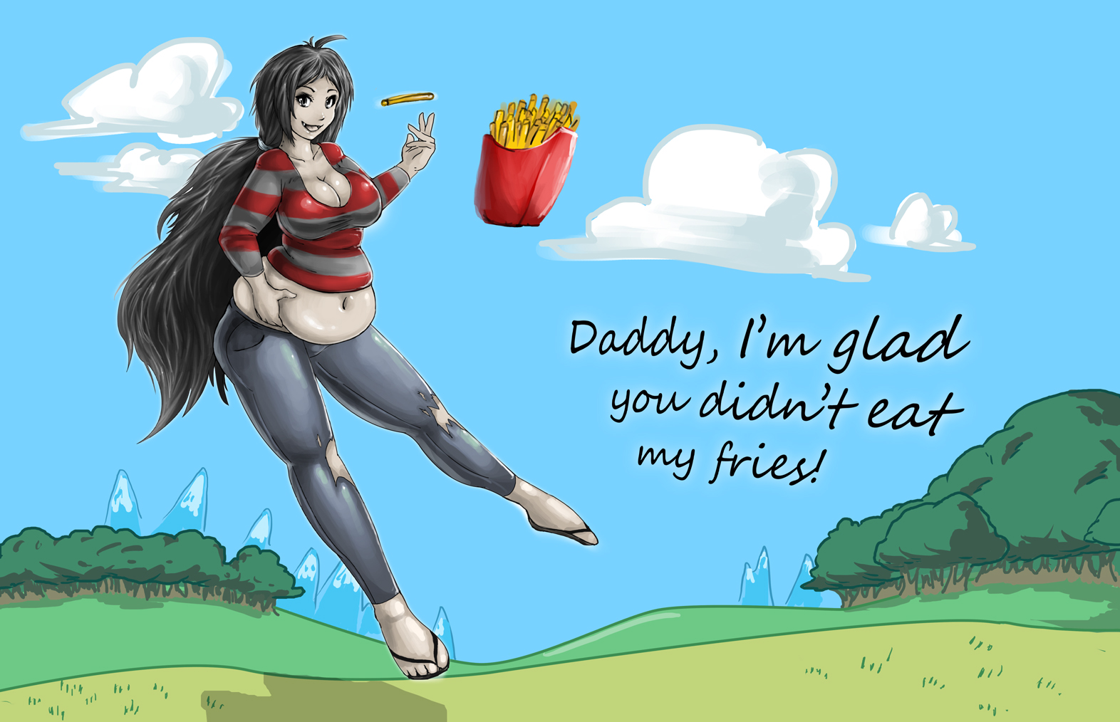 Daddy Why Did You Eat My Fries By KipTeiTei On DeviantArt Daddy why did you eat my fries by kipteitei on deviantart