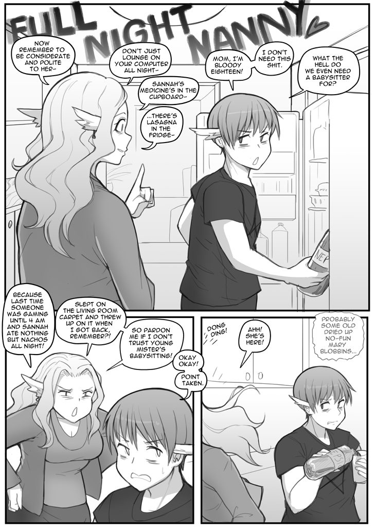 Full Night Nanny! Page 1 by KipTeiTei on DeviantArt