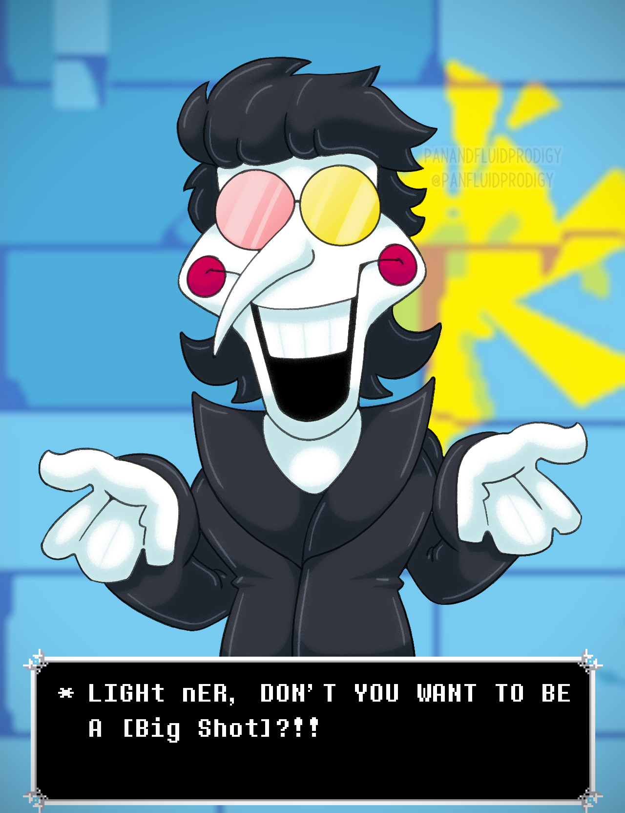 Spamton Subplot F1 Spamton by panandfluidprodigy on DeviantArt