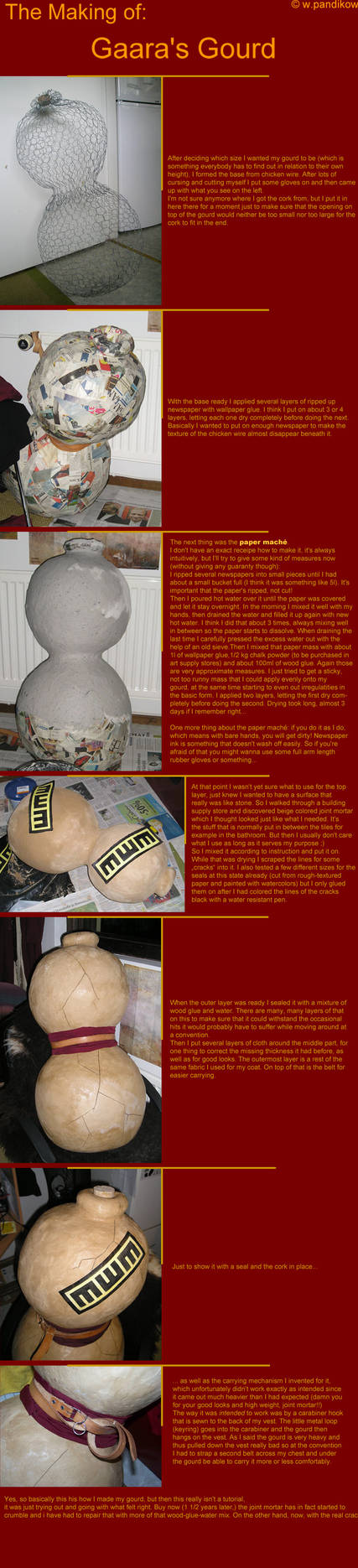 The Making of Gaara's Gourd by ThundersSilence