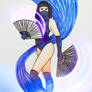 Kitana from Mortal Kombat 2