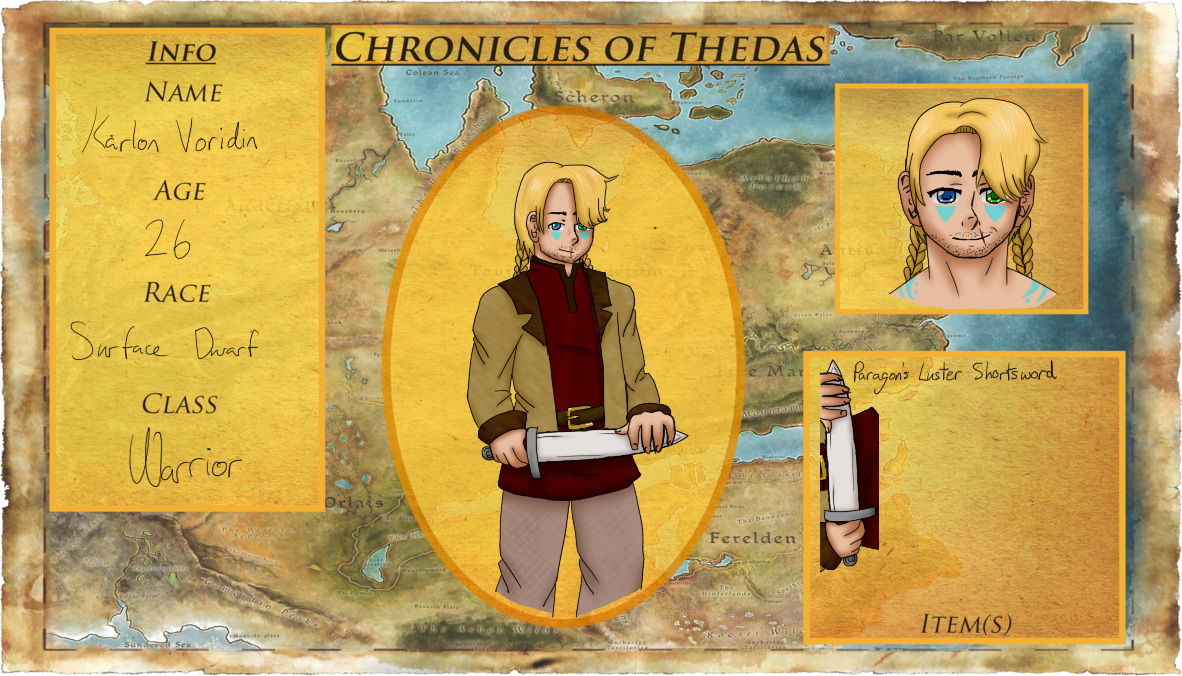 Application to Chronicles of Thedas - Karlon