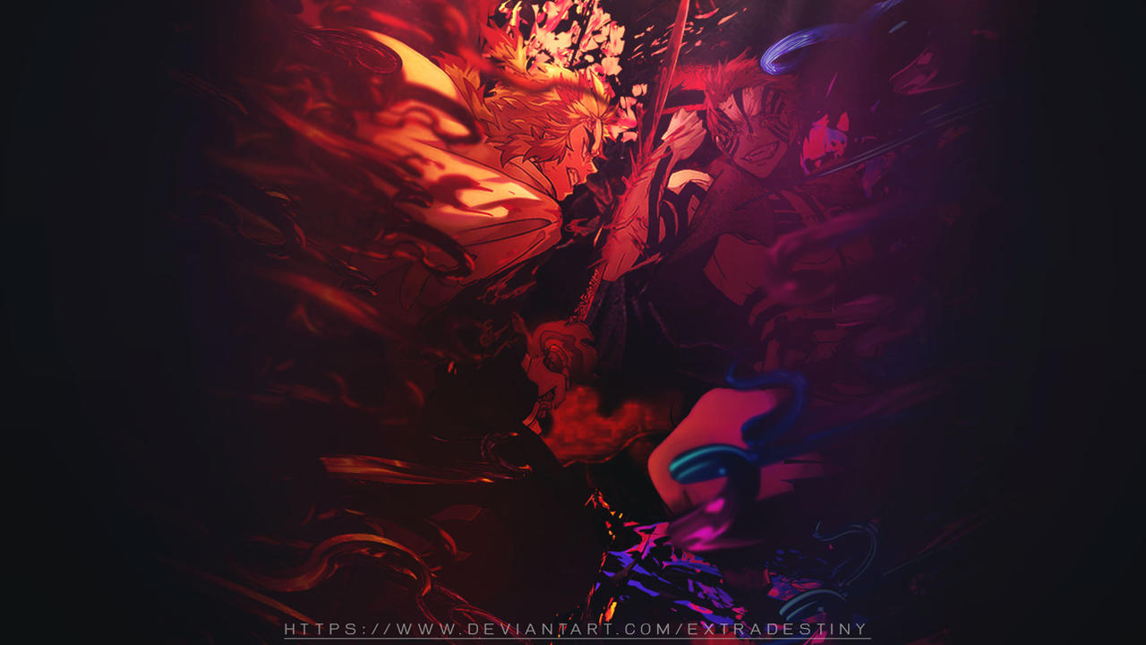 Rengoku Vs Akaza By Extradestiny On Deviantart Rengoku Vs Akaza By Extradestiny On Deviantart